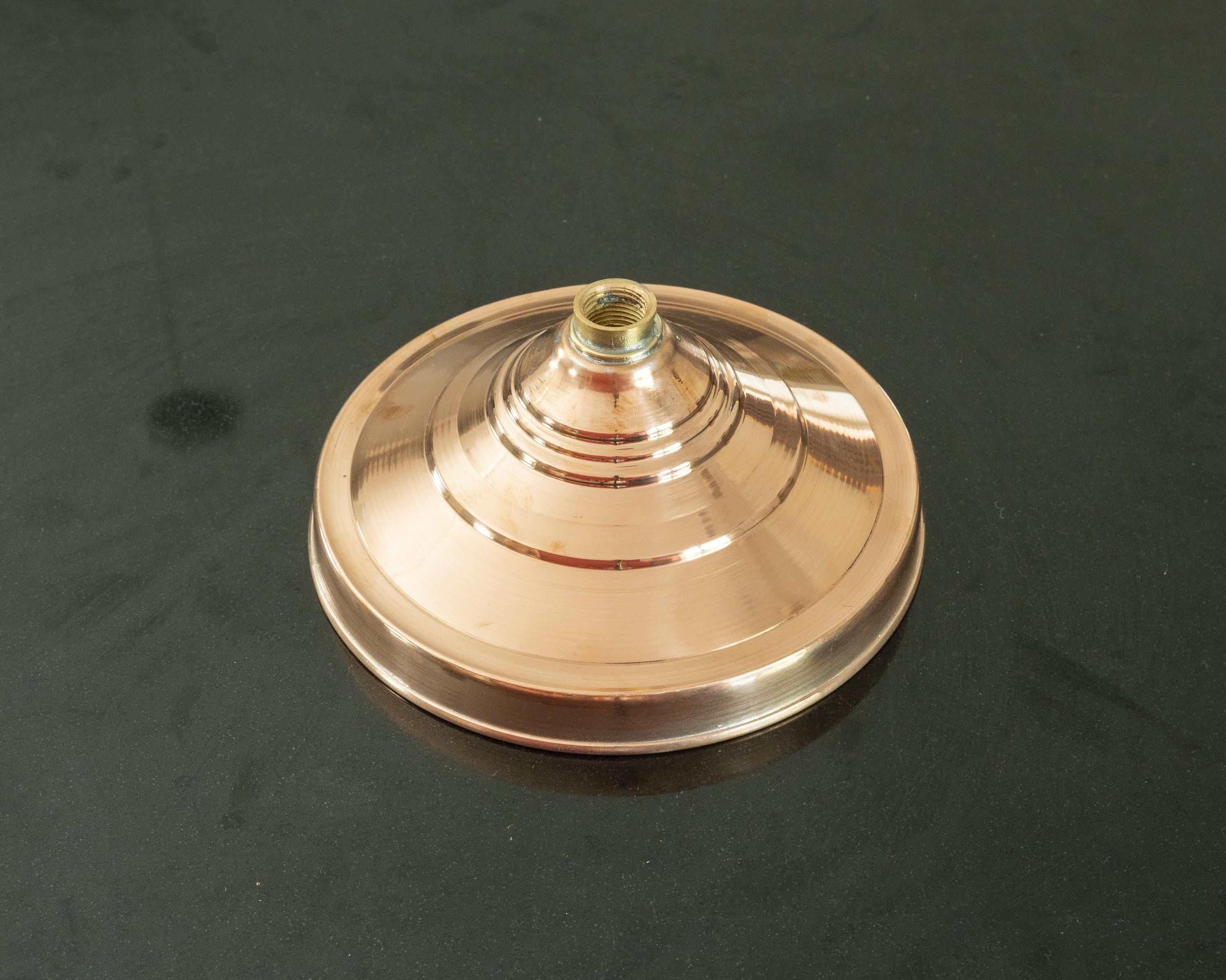 Unlacquered Round Copper Showerhead, Outdoor and Indoor showerhead, Natural Copper Rain Shower Head